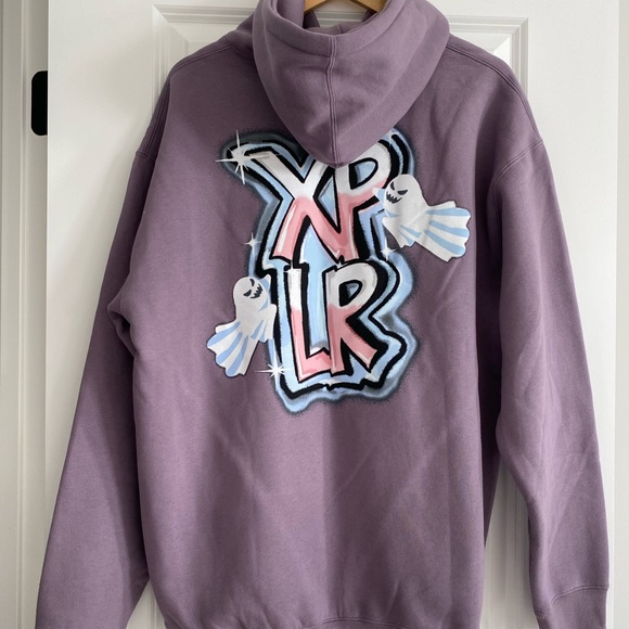 Purple XPLR Hoodie - Picture 2 of 5